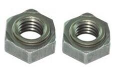 DIN928 Square Weld Nut / Automobile Industry Stainless Steel Nuts Four Angle