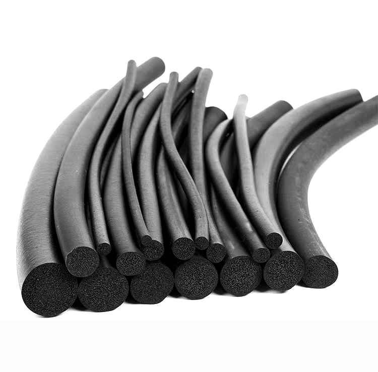 Universal Round Silicone Rubber Seal Strip in Any Color for Versatile Applications