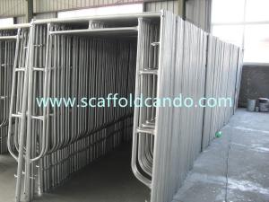 Quality Good bearing strength scaffolding walk through frame, main frame, door frame, ladder frame 1219*1700mm, 1219*1930mm wholesale