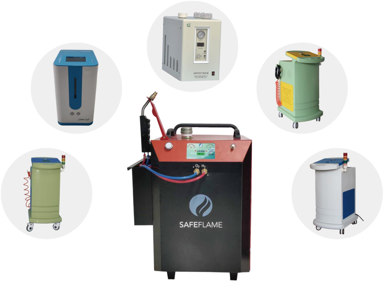 Portable Flame Water HHO Hydrogen Welding Machine with 220/110V 50/60Hz Power Supply