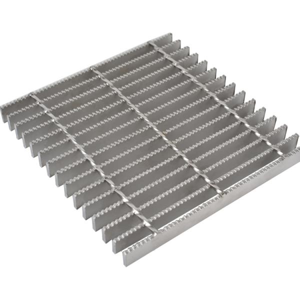 SS 304 Steel Bar Grating Outdoor Drainage Stainless Steel Grating Serrated Anti