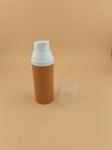 15ml 30ml 50ml Plastic Clear Airless Pump Cosmetic Bottle For Cosmetic Packaging