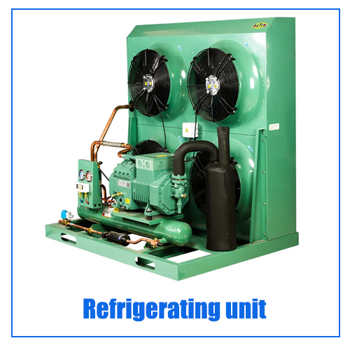 Commercial 1ton Ice Cube Maker Machine Equipped with Demark Danfoss Expansion Valve