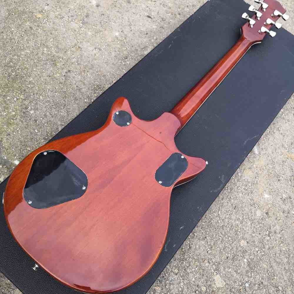 Gretsc Style Electric Guitar in Natural Color with Wrap Around Bridge