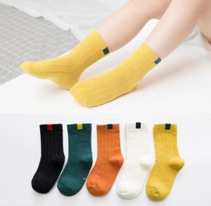 Quality Comfortable Thermal Kids Colorful Socks Custom Seamless Children Cotton Socks wholesale