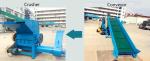 100kg/H Production Capacity PET Plastic Bottle Delabelling Crushing And Washing