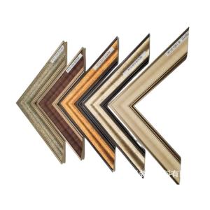 Quality Baroque Golden Big PS Carved Picture Frame Molding for Wall Art Hanging Decor wholesale