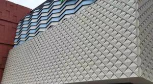 Quality Aluminum Alloy Construction Curtain Wall Sound Insulation Color Customized wholesale