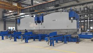 Quality 1600Ton wokring force CNC tandem press brake making high mast and monopole wholesale