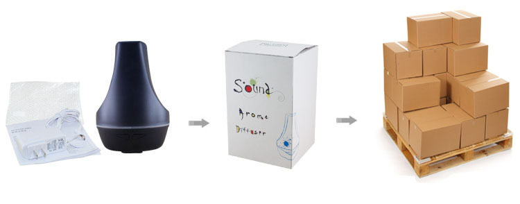 Vase Shape 100ml Essential Oil Diffuser And Humidifier