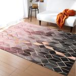 New 3D three-dimensional large carpet door mat, black and white vortex living