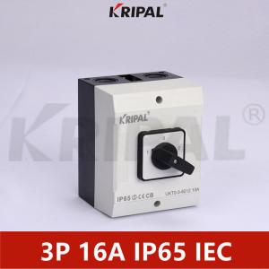 Quality IEC Standard 16A Triple Pole Rotary Changeover Selector Switch wholesale