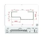 Efficient Steel Door Frame Roll Forming Machine 20 Station High Performance