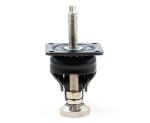 Black Nylon6 670kg Universal Caster Wheels Rotation Flexibility