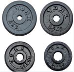 Black Painting Cast Iron Weight lifting Dumbbell Barbell Plate
