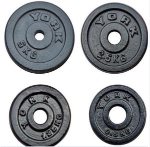Quality Black Painting Cast Iron Weight lifting Dumbbell Barbell Plate wholesale
