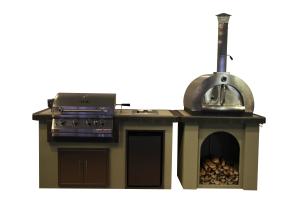 Quality Islands AGA Stainless Steel Wood Fired Pizza Oven Steel Wood Fired Pizza Oven wholesale