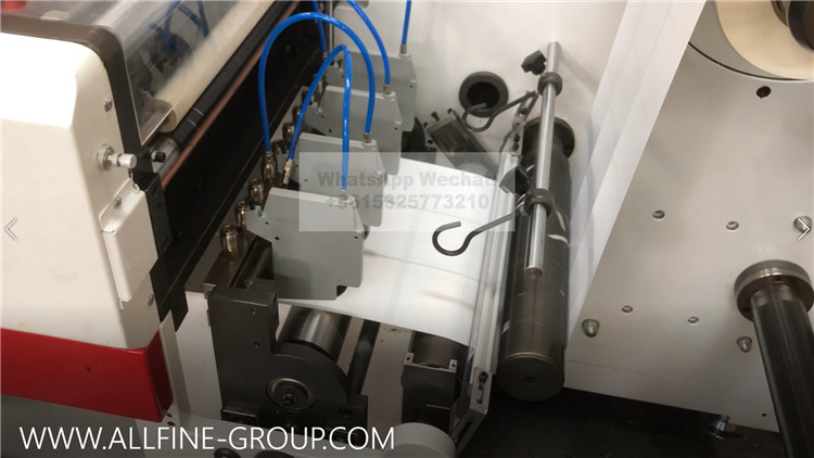 Auto Blank Paper Roll Label Die Cutting Machine Flexo Printing And Die Slitting Machine