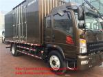 Sinotruk Light Commercial Trucks Delivery Box Van 5000Kg Loading Weight