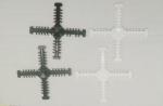 7*16mm Glossy Surface Aluminium Georgian Bar Accessories For Insulating Glass