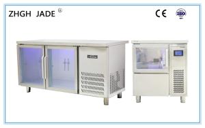 Quality Blue Light Stainless Steel Refrigerator R404A Refrigerant 2 - 8℃ 430W wholesale