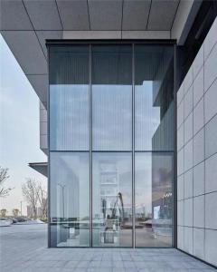 Quality Sleek Aluminum Frame Curtain Wall Glass Thermal Insulation wholesale