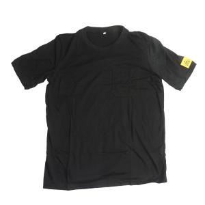 Quality CE SGS 80 Times Washing Black ESD Polo Shirts wholesale