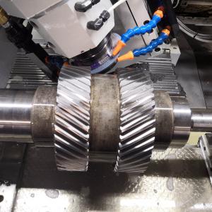Quality 4 Module 17CrNiMo6 Double Helical Gears Gear Grinding Transmission Gears wholesale