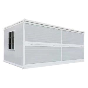 Quality Convenient 5950 mm Folding Container Homes Prefabricated House Office Flat Pack House wholesale
