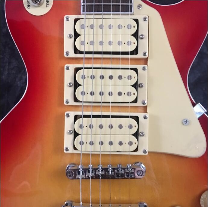 2018 frehley signature Ace guitar style, custom shop Ace frehley 3 pickups Electric Guitar