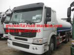 260HP 4 x 2 260 HP 4.25 m³ Water Tank Trucks For Garden Irrigated