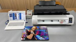 Quality Laptop Stickers Daqin Laptop Skin Mobile Protector Making Machine Factory Production wholesale