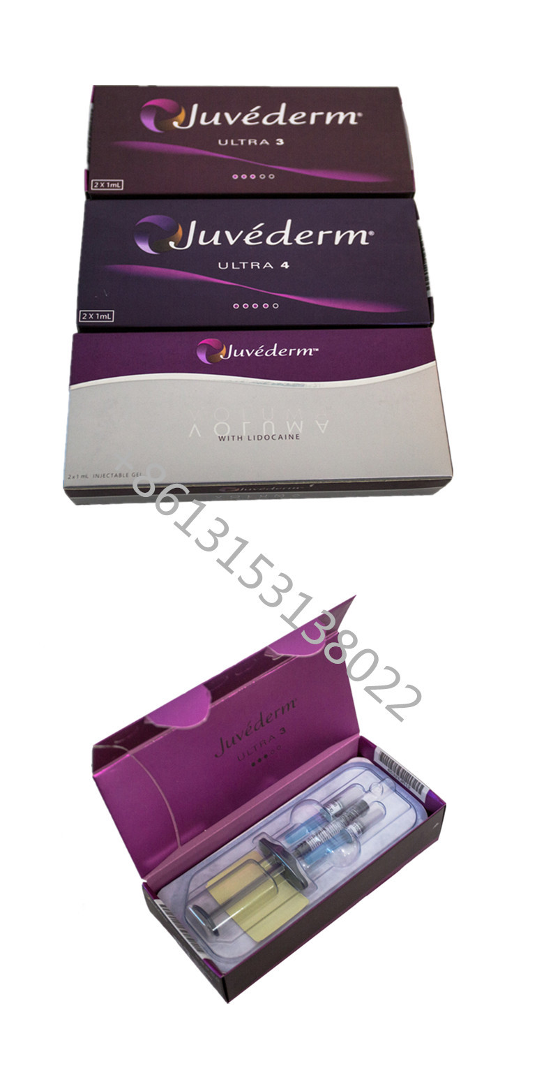 Injectable HA Juvederm Voluma Lip Filler Cross Linked Hyaluronic Acid Syringes