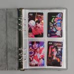 Bandage Card Holder Album Book Dustproof Wind Gradient Pu Cover