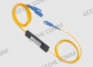 China Outdoor blockless 1.5M SC/APC Fiber Optic Cable Splitter 2 In Out on sale