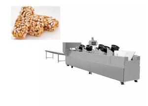 Quality Stainless Steel Hard Crispy Peanut Cereal Bar Making Machine wholesale
