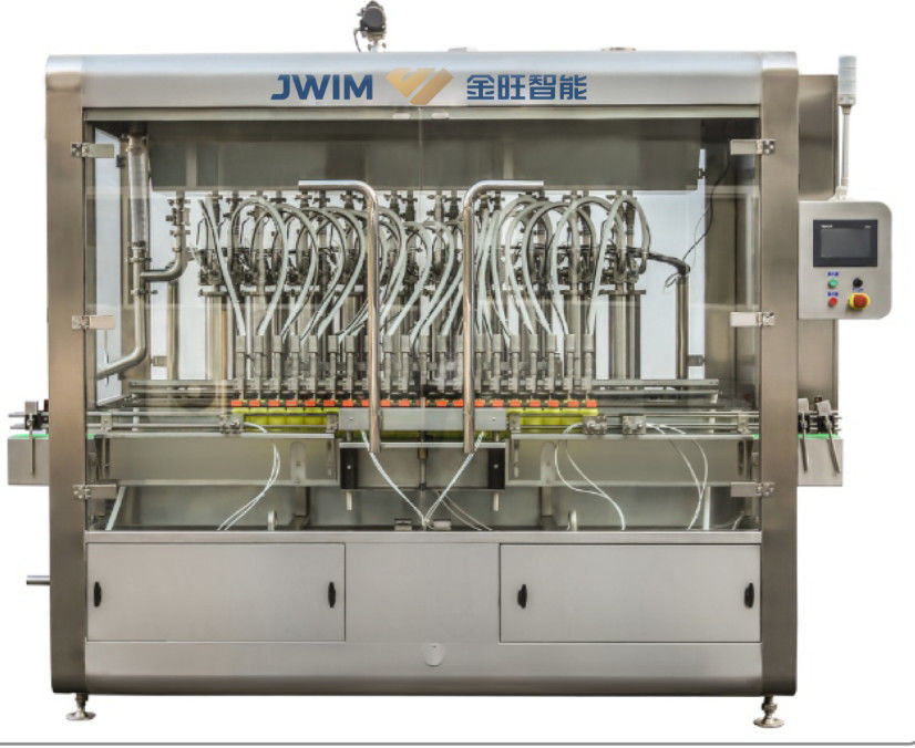 Chemical Liquid Bottle Filling Machine Piston Type 8 12 16 20 Head 50ml 250ml 1000ml