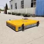 Manual Hydraulic Battery Transfer Cart , 5T Steel Plate Material Transfer