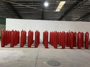 Quality 60s CO2 Gas Suppression System Carbon Dioxide Cylinder 70Ltr wholesale