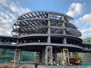 Quality Custom Design Prefabricated Shopping Mall Metal Frame Commercial Buildings Antirust wholesale
