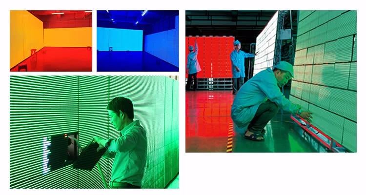 Full Color Stage LED Screens Video Wall Concert P2 Die Casting Aluminium Frame