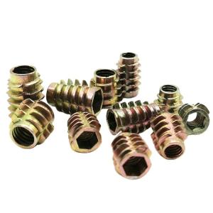 Quality Threaded Inserts Furniture Nut Rag Nut for Furniture Part wholesale