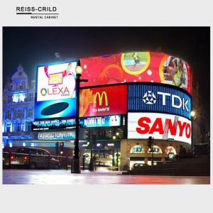 Quality Energy Saving Outdoor Fixed LED Display , Outdoor LED Advertising Screens wholesale