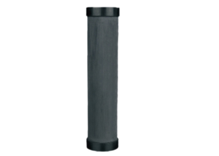 Micro Porous Ceramic Cartridge Filter Vessels With GAC / Carbon Block Insterter