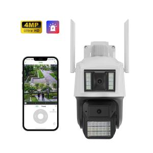 Quality Network Camera Outdoor 2-Way Audio Smart Home Ai Human Auto Tracking Wireless CCTV Outdoor Ptz Security Camera wholesale