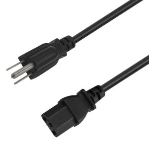 Quality Electronics UL Power Cord IEC C13 connectors 125V 10A PVC Pure Copper wholesale