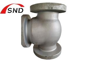 Quality Sand casting parts WCC Steel Material WC6 Globe Valve Body For Valve Parts wholesale