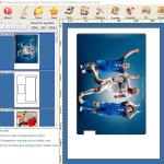 Smart DAQIN Laptop Skin Sticker Cutting Machine With Design Software Laptop Skin