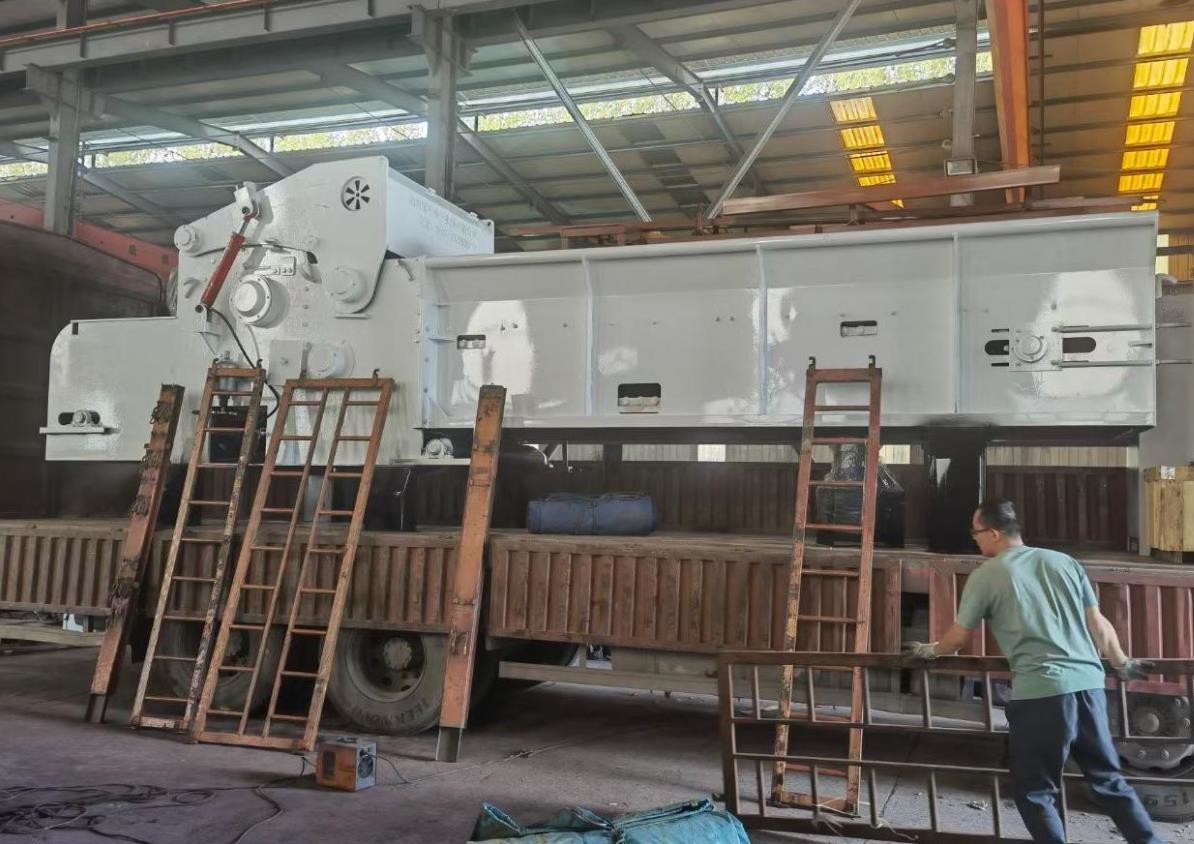 110kw Wood Chip Making Machine Carbon Steel Blade Tree Chipper Machine