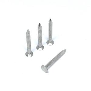 Quality Stainless Steel Decking Head Ring Shank Nails For Roofing 3.15X30MM wholesale